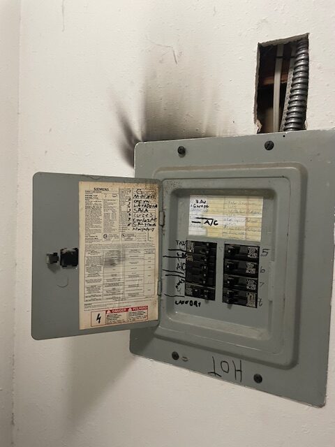 Dangerous Outdated Electrical Panel